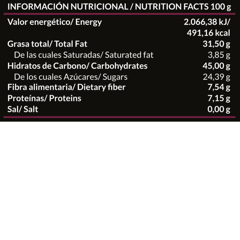 Crema di cacao e nocciole mora salutare ambrosia Paleobull 300 g