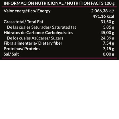 Crema di cacao e nocciole mora salutare ambrosia Paleobull 300 g