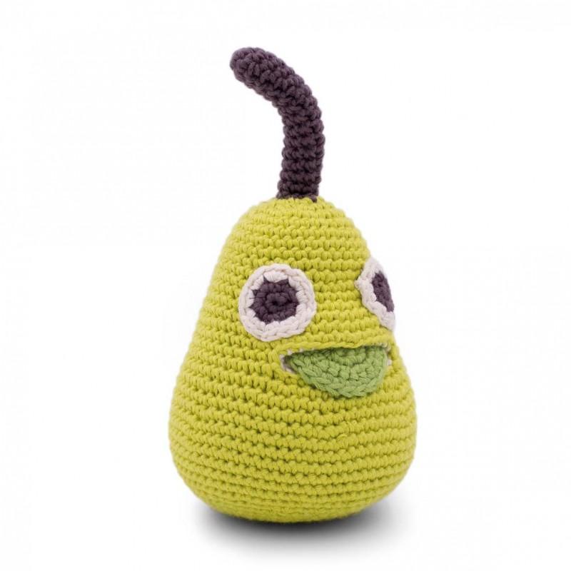 MyuM Pear Large Teether Rattle