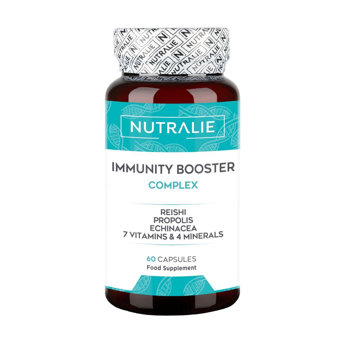 Nutralie Immune Defence with Reishi + Propolis + Echinacea 60 capsules