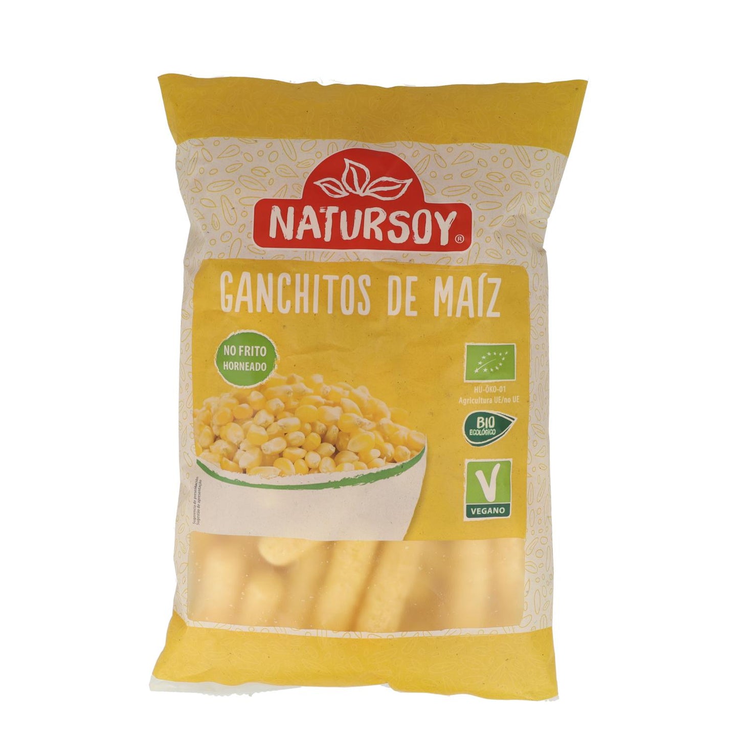 Ganchitos de maíz ECO 75 g Natursoy