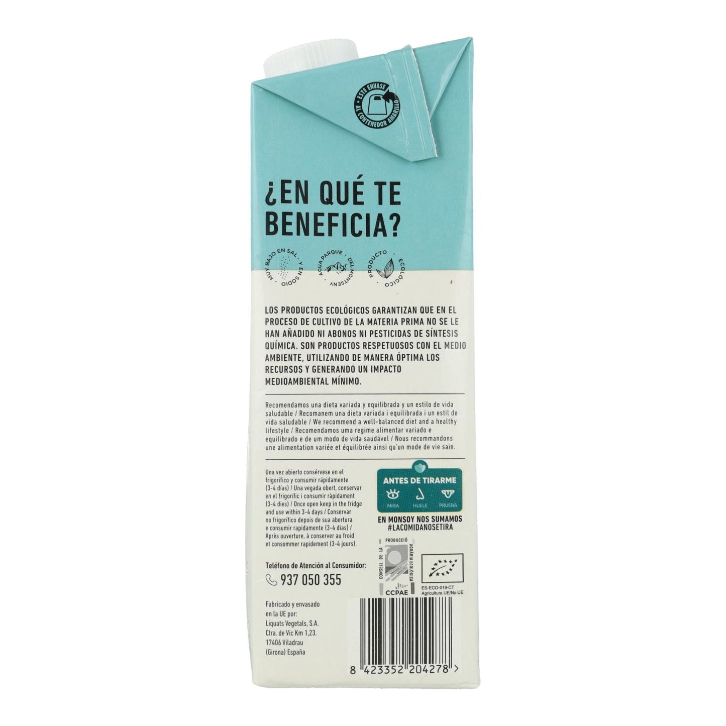 Bio-Mandeldrink Monsoy 1 l