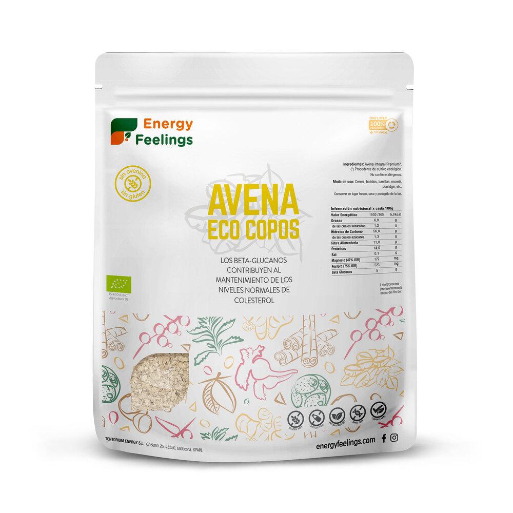 Glutenfreie Bio-Haferflocken Energy Feelings 1 kg