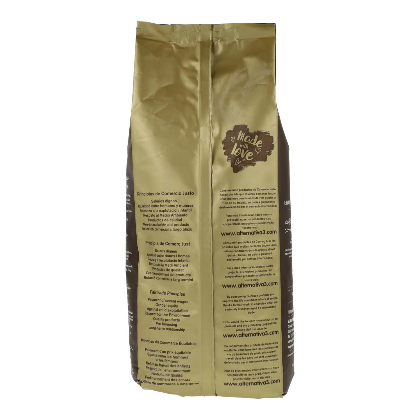 Café biologique en grains Alternativa 1 kg