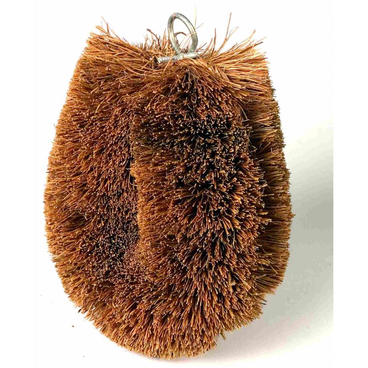 Gemüsebürste aus Kokosfasern von Redecker, 10 cm