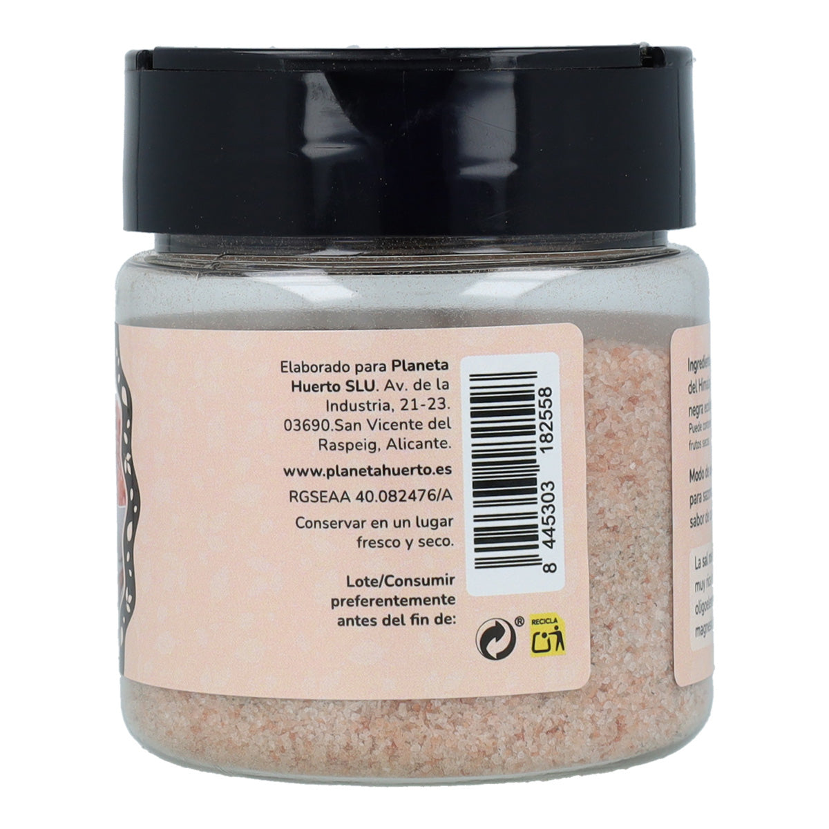 Roze Zout + Peper Bio ECO Planeta Huerto 100g