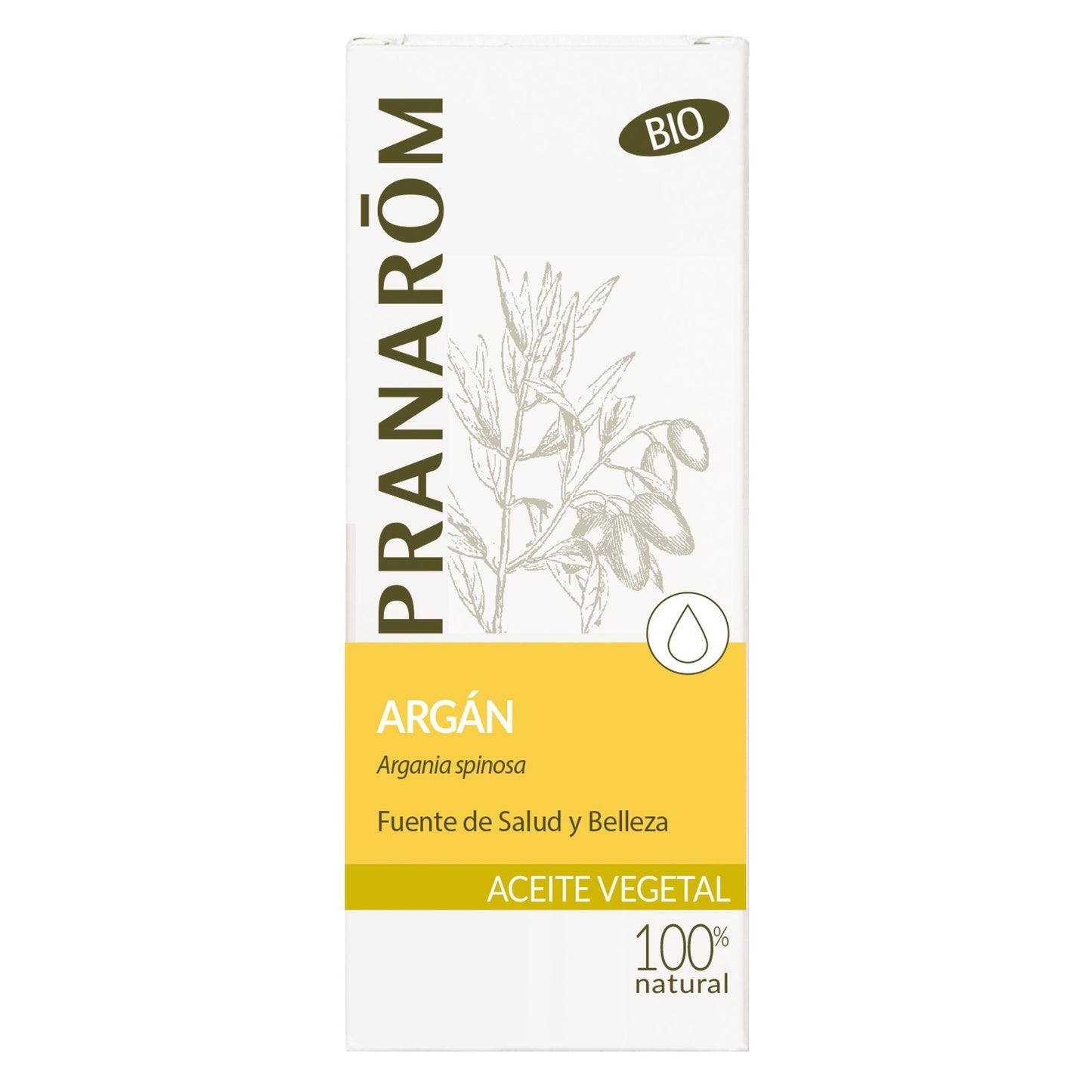Pranarôm Organic Argan Vegetable Oil 50 ml