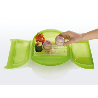 Estuche de vapor con bandeja 3-4 personas Lékué