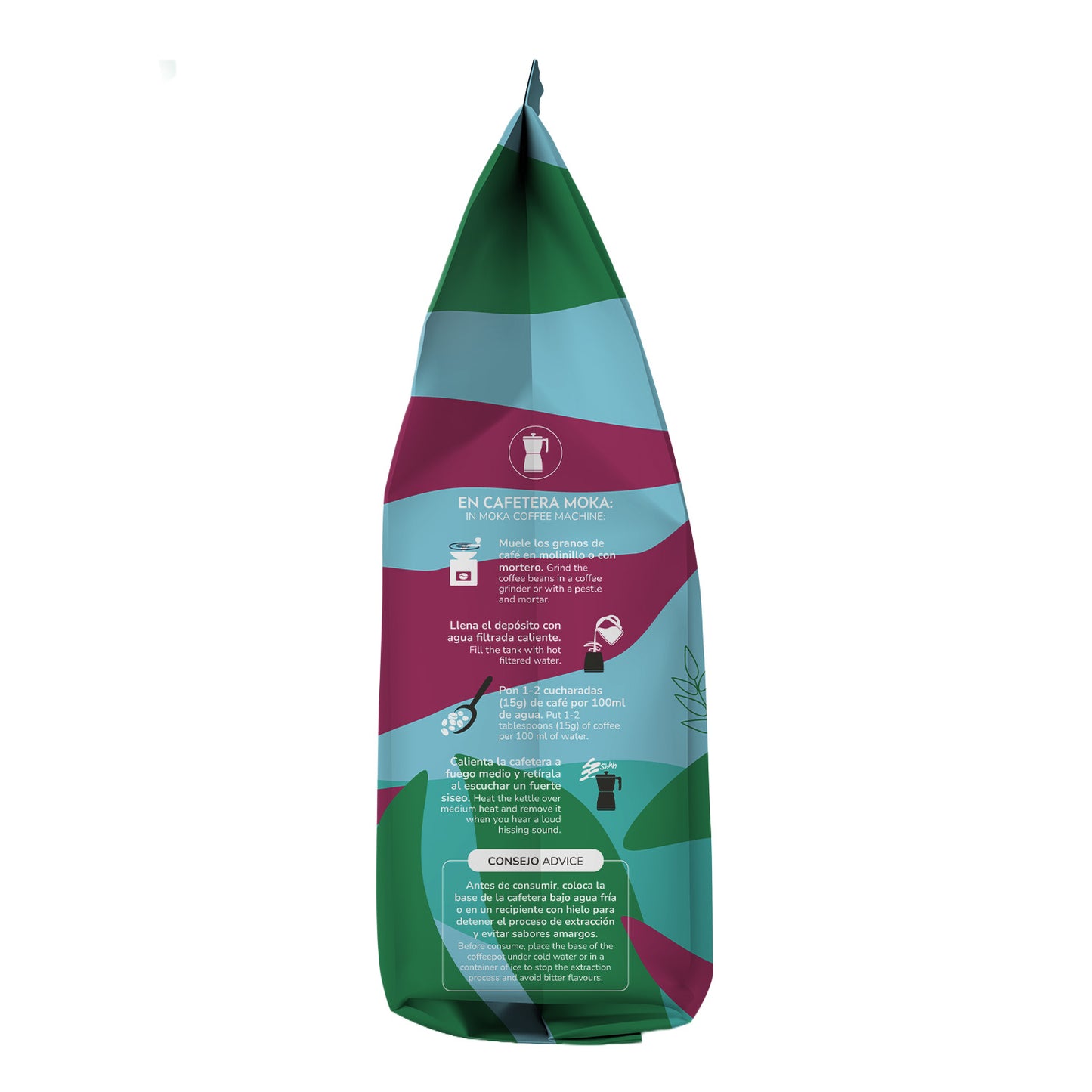 Pack 3x Eco 100% Arabica Café en grains Planeta Huerto 1 Kg