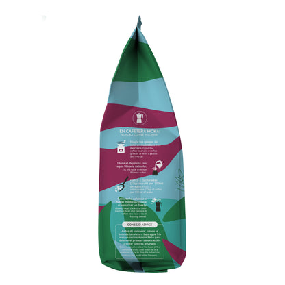 Pack 3x Eco 100% Arabica Café en grains Planeta Huerto 1 Kg