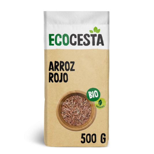 Organic red rice, 500 g Ecocesta