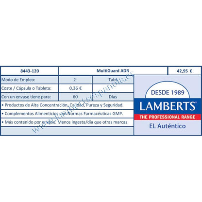Multi-Guard ADR, Lamberts 120 capsule