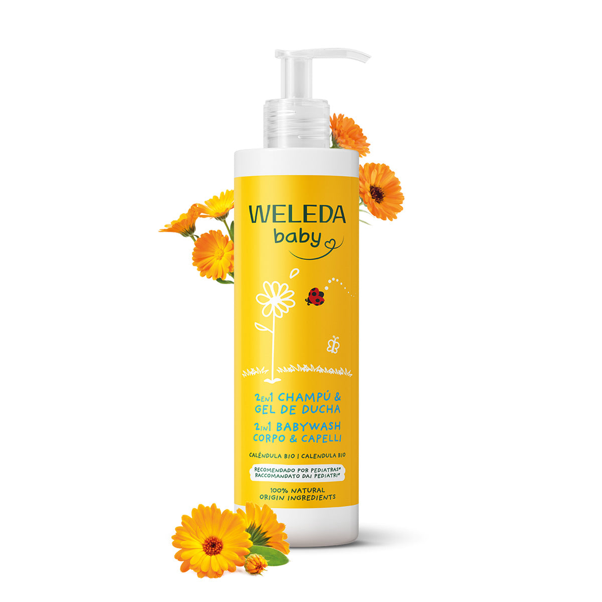 Weleda Calendula Shampoo & Shower Gel 400 ml