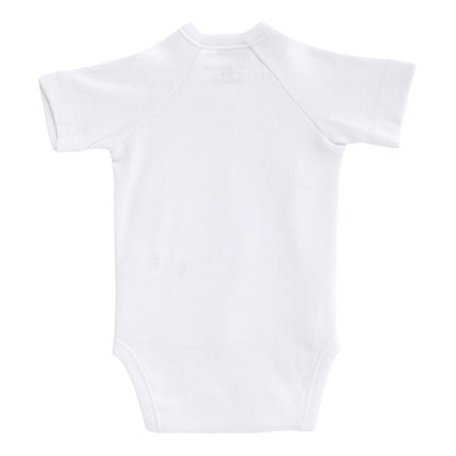 Body dla noworodków z krótkim rękawem, białe Cambrass rozmiar 00