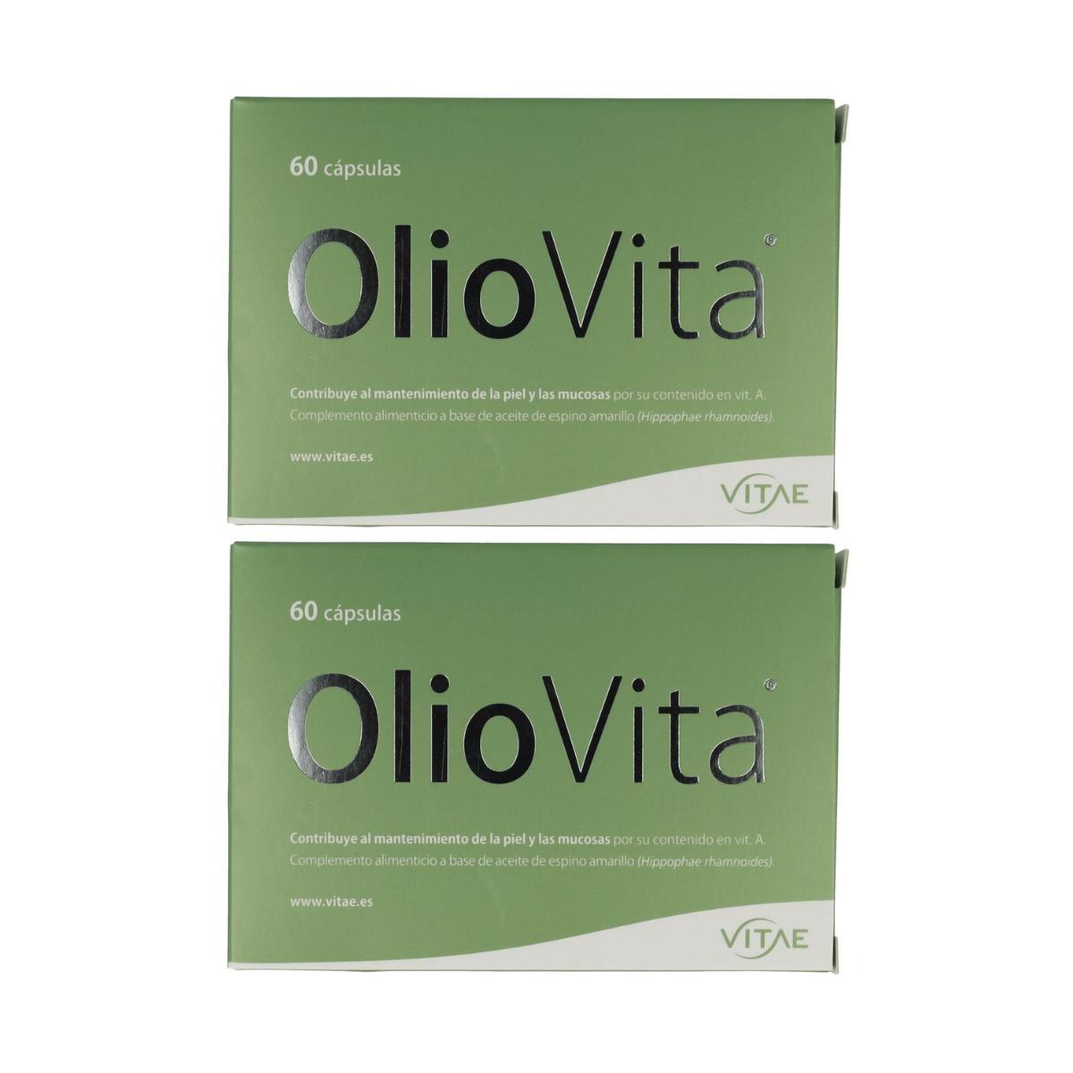 Pack of 2 Oliovita 700 mg Vitae 60 capsules