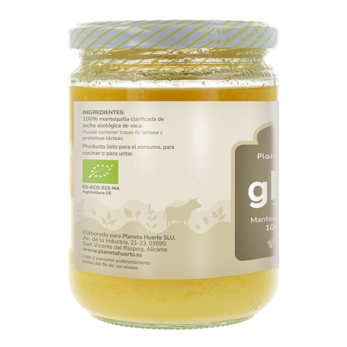 Ghee geklaarde boter ECO Planeta Huerto 350 gr
