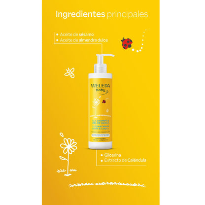 Weleda Calendula Shampoo & Shower Gel 400 ml