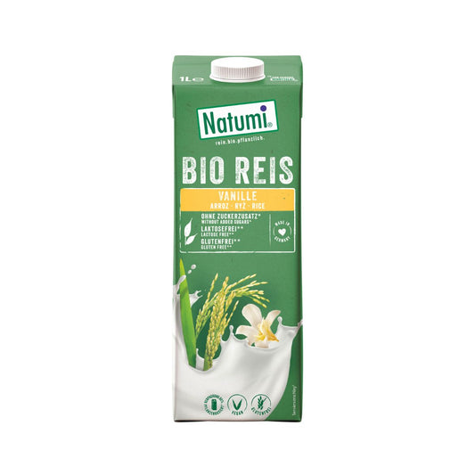 Natumi Organic Vanilla Rice Drink 1 L