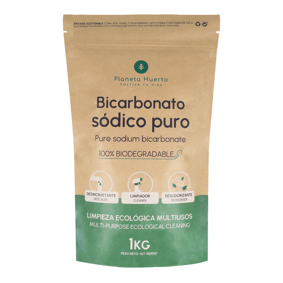 Haushaltsreinigungspackung (1 kg Format) Zero Waste Planeta Huerto