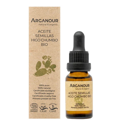 Pure biologische cactusvijgzaadolie Arganour 15 ml