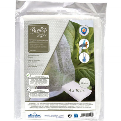Tkanina ochronna przed mrozem Biotop 4 x 10 m 17 g/m²