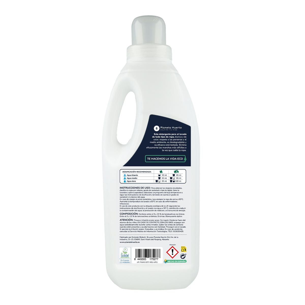 Packung 3xFlüssigwaschmittel ECO Unscented Planet Orchard 1,5 Liter
