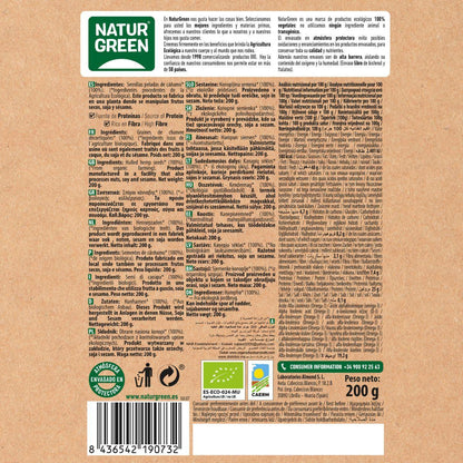 Semillas de Cáñamo peladas Naturgreen 200 g