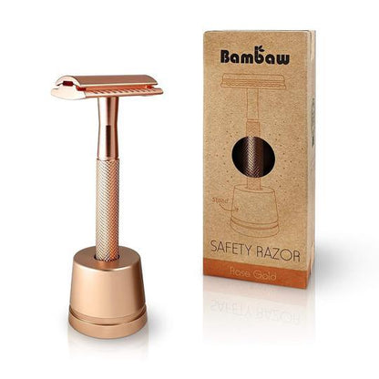 Metallrasierer mit Halterung Bambaw Nega