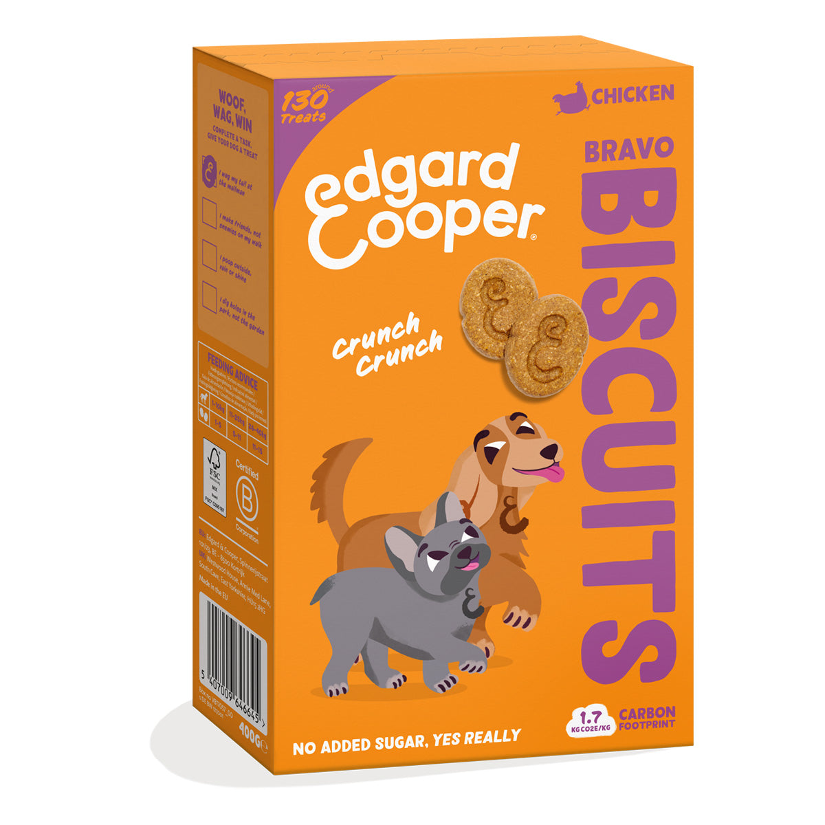Edgard Cooper chicken biscuits 400 g