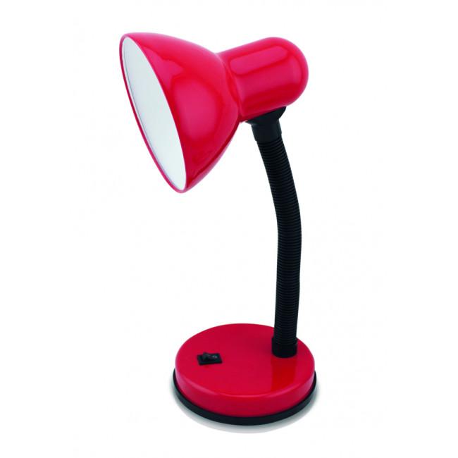 Lampa stołowa bell E27 40 W szara