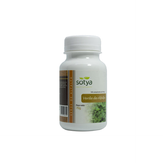 Groene alfalfa Sotya 700 mg 100 tabletten