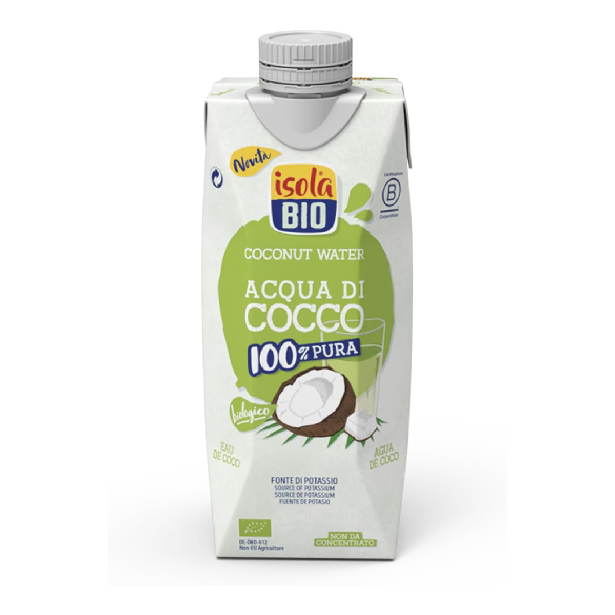 Woda kokosowa BIO Isola Bio 500 ml