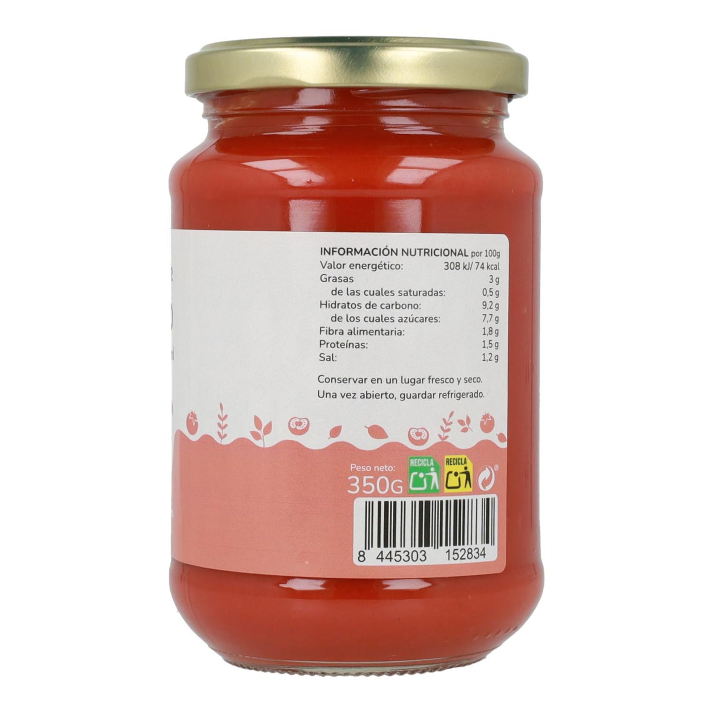 Tomato Frito ECO Planeta Huerto 350 g