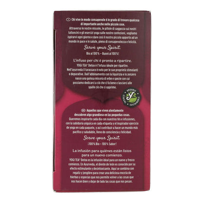 Yogi Tea BIO Detox, 17 påsar