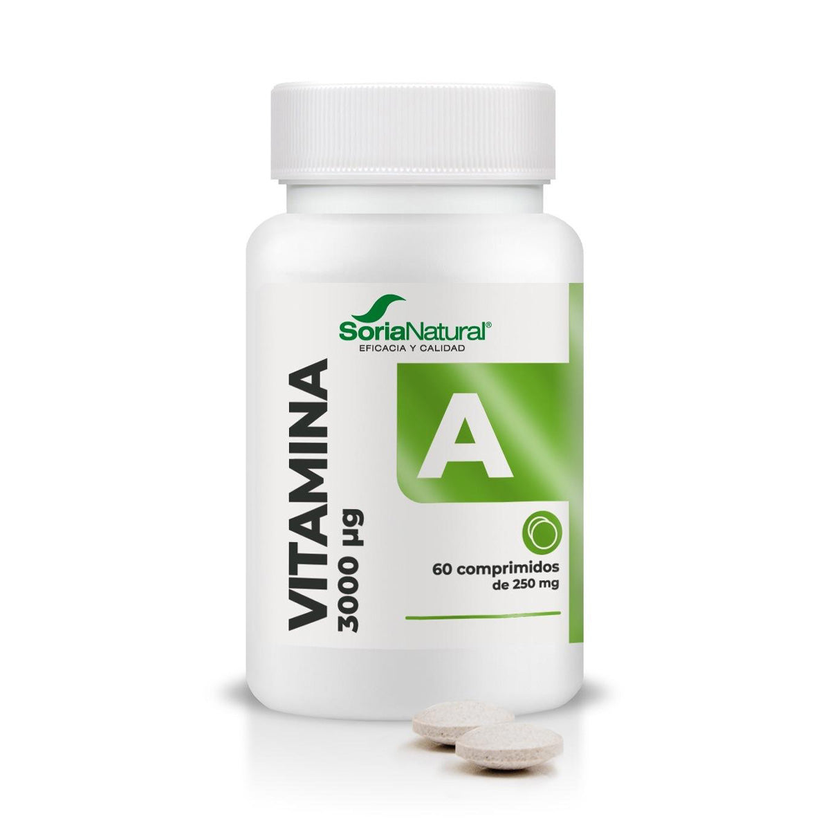 Vitamin A, Soria Natural, 60 Tabletten