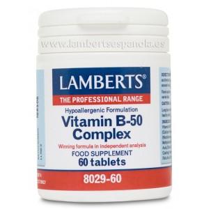 Vitamine B-50-complex Lamberts, 60 tabletten