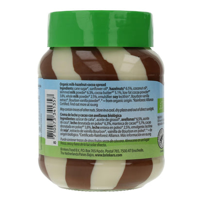 Crème au chocolat Nuscobio Duo 400 g