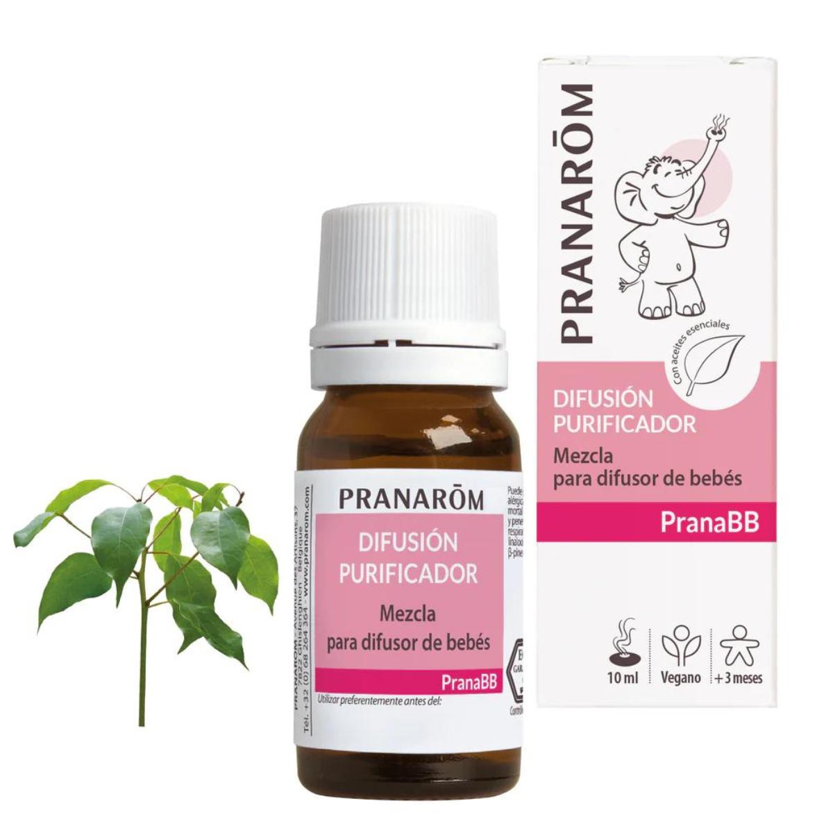 Dyfuzor oczyszczający dla niemowląt Pranarôm 10 ml