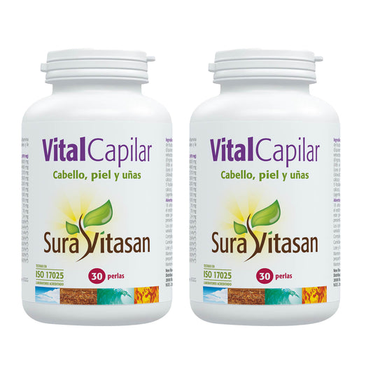 Confezione 2x VitalCapilar, Sura Vitasan, 30 capsule