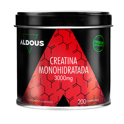 Creatine monohydraat Aldous 3000 mg 200 tabletten