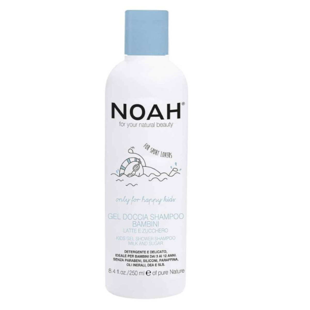 Szampon i żel pod prysznic dla dzieci Noah 250 ml