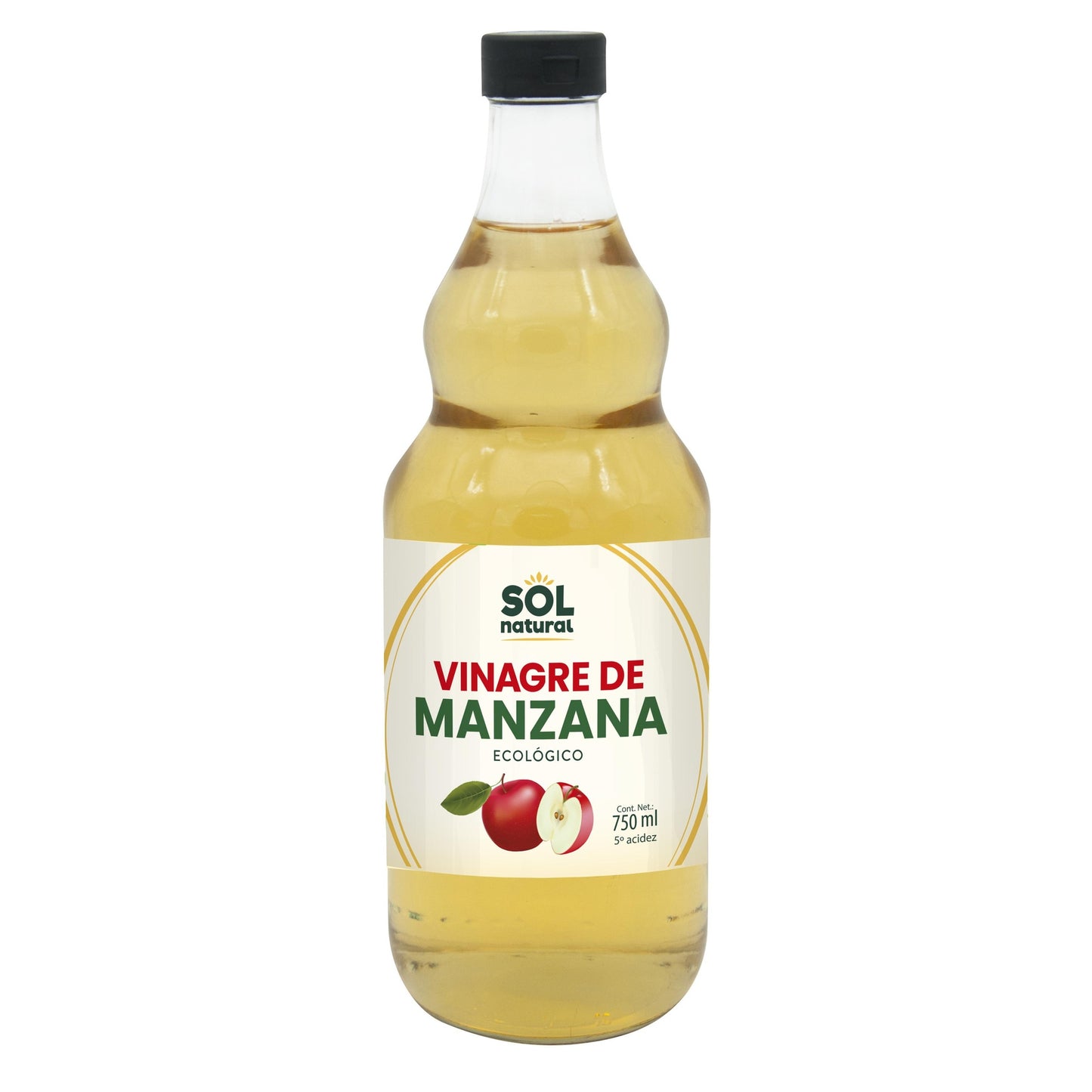 Sol Natural Organic Apple Cider Vinegar 750 ml