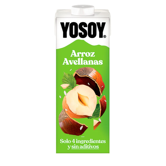 Rijst- en hazelnootdrank YOSOY 1 l