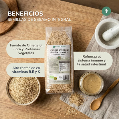 Ganzer Sesam ECO Planeta Huerto 500 g