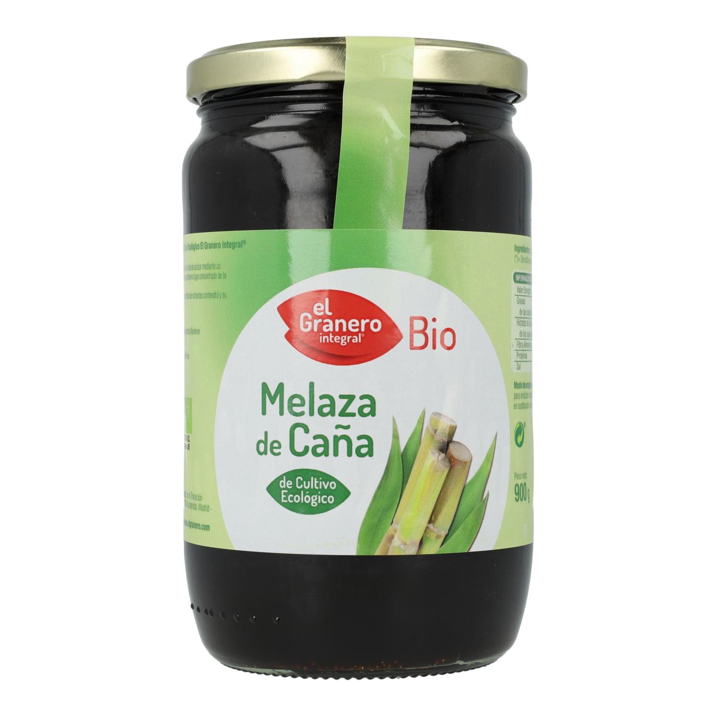 Mélasse de canne bio El Granero, 900 g