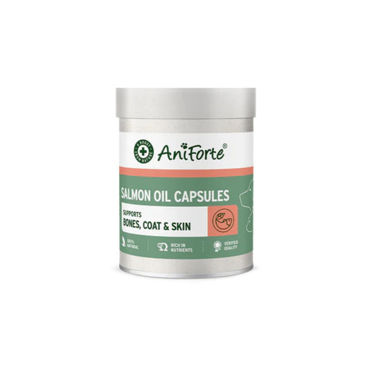 AniForte Salmon Oil Capsules for Dogs and Cats 200 caps
