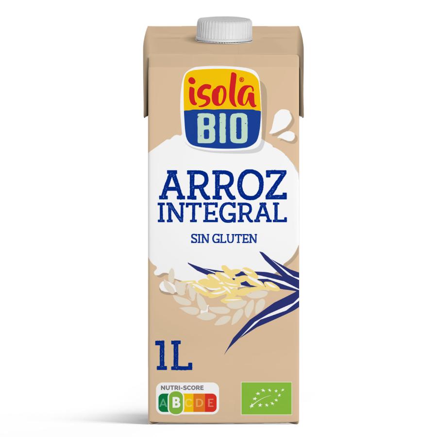Bevanda BIO Riso integrale senza glutine Isola Bio 1 L