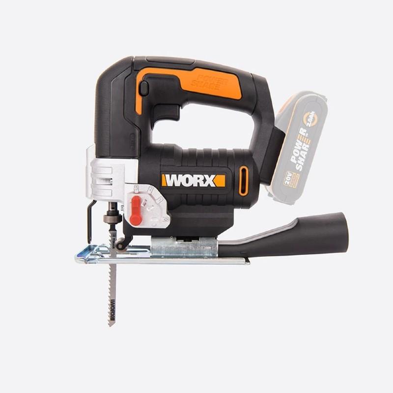 Scie sauteuse pendulaire 20 V - Worx W543.9 Sans batterie