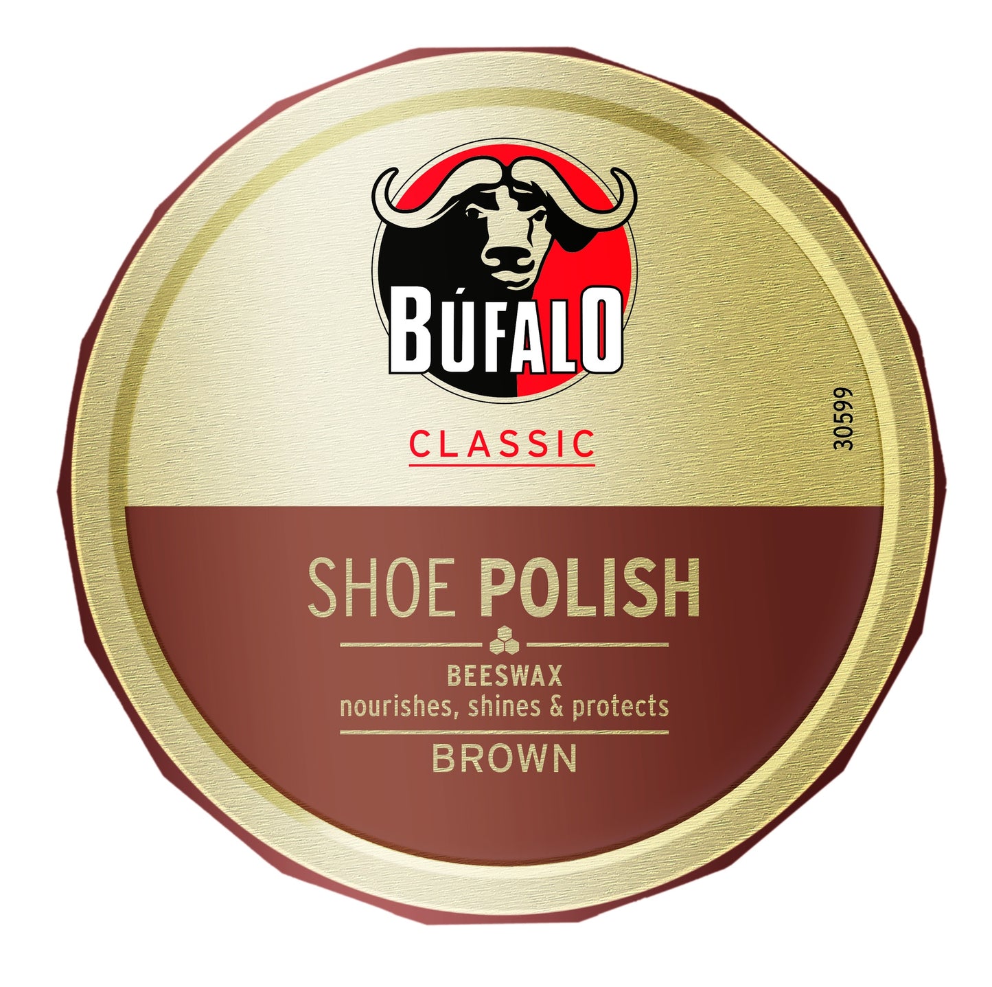 Bruine buffelroom blik 75 ml