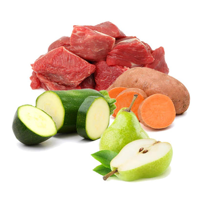 Nourriture humide Barf pour chiens Maravilla de bœuf BIO Puromenu 800 g